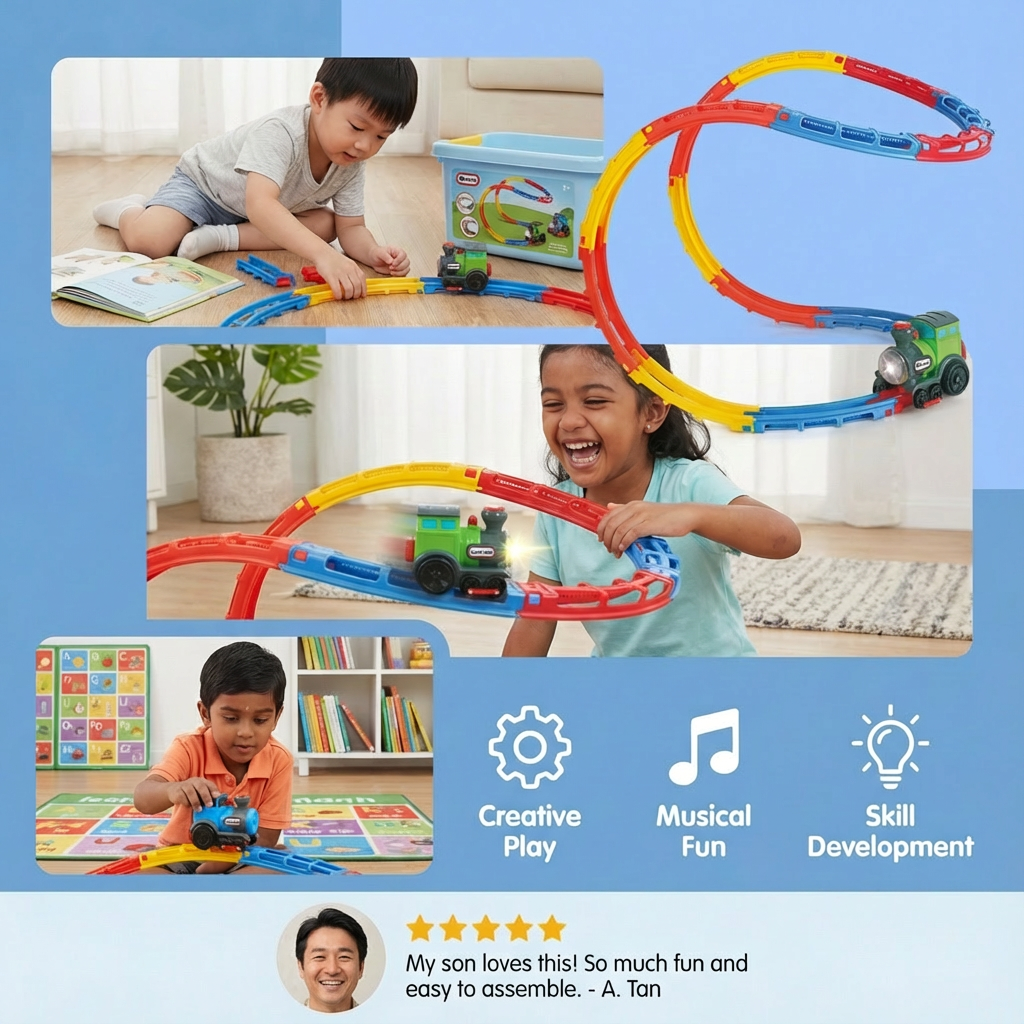 Roller Coaster Train Toy