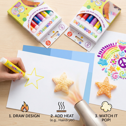 Magical Popcorn Grinding Sticks