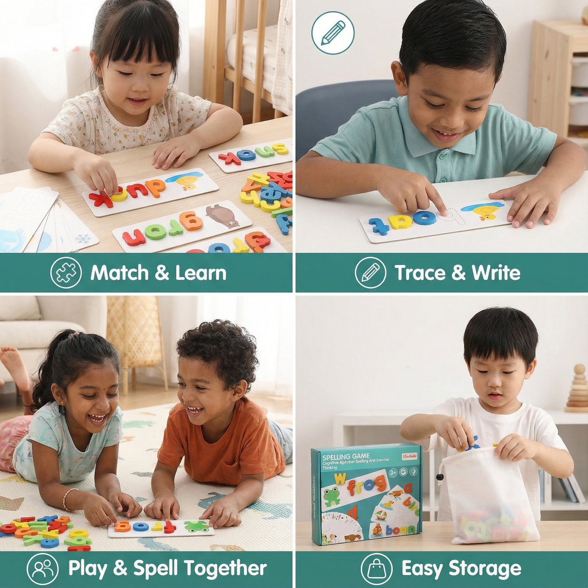Montessori Spelling Game