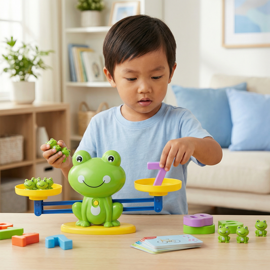 Educational Frog Balance Children’s Toy – Making Maths Easy!