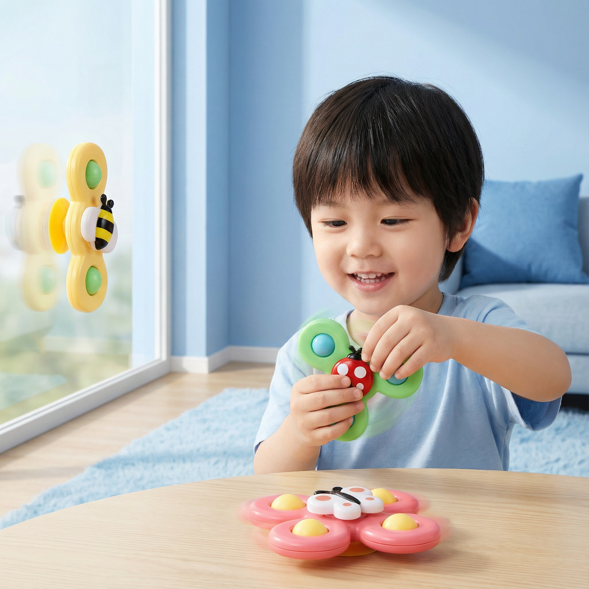 Fun Kids Carousel Toy 3-Piece Set
