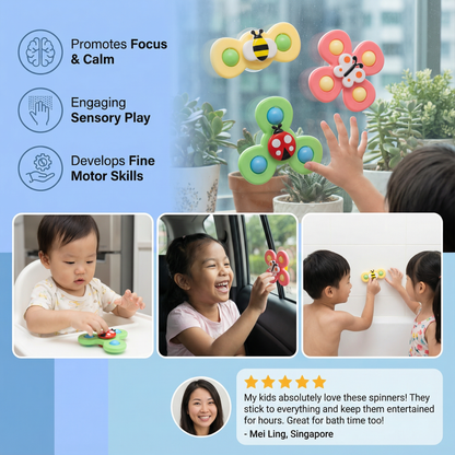 Fun Kids Carousel Toy 3-Piece Set