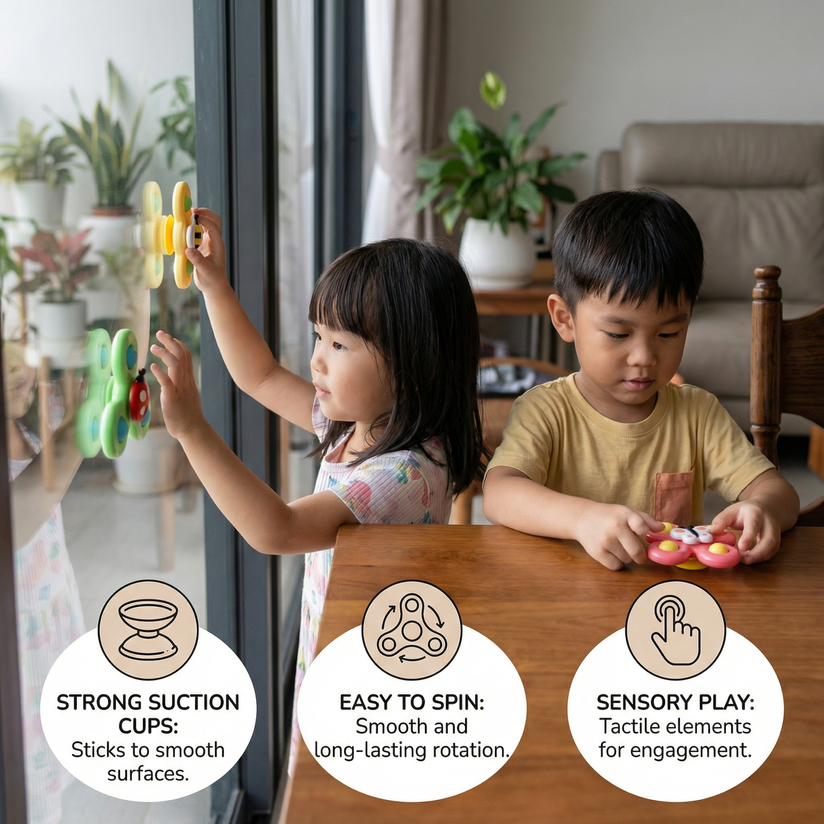 Fun Kids Carousel Toy 3-Piece Set