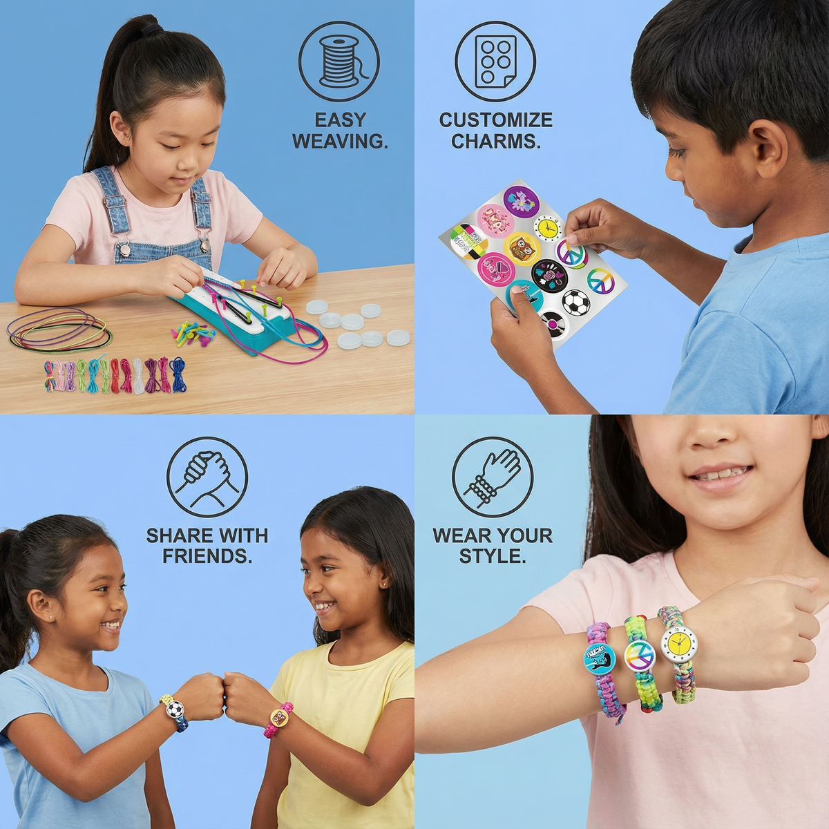 Creative Bracelet Weaving Kit