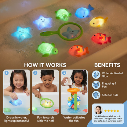 Glowing Bath Animals
