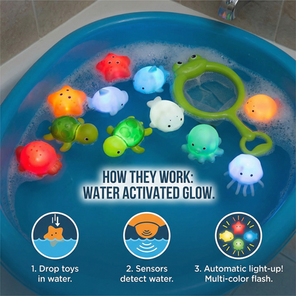 Glowing Bath Animals