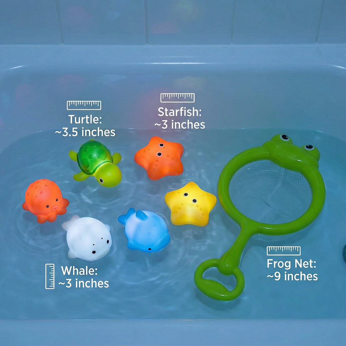 Glowing Bath Animals