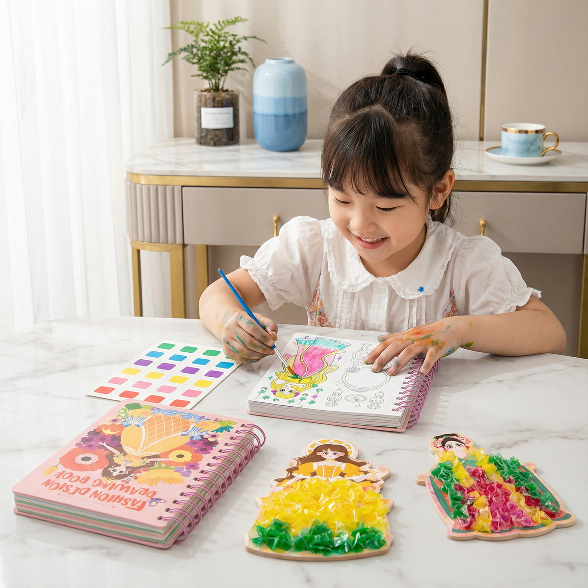 Princess Colouring and Craft Book