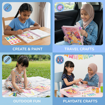 Princess Colouring and Craft Book