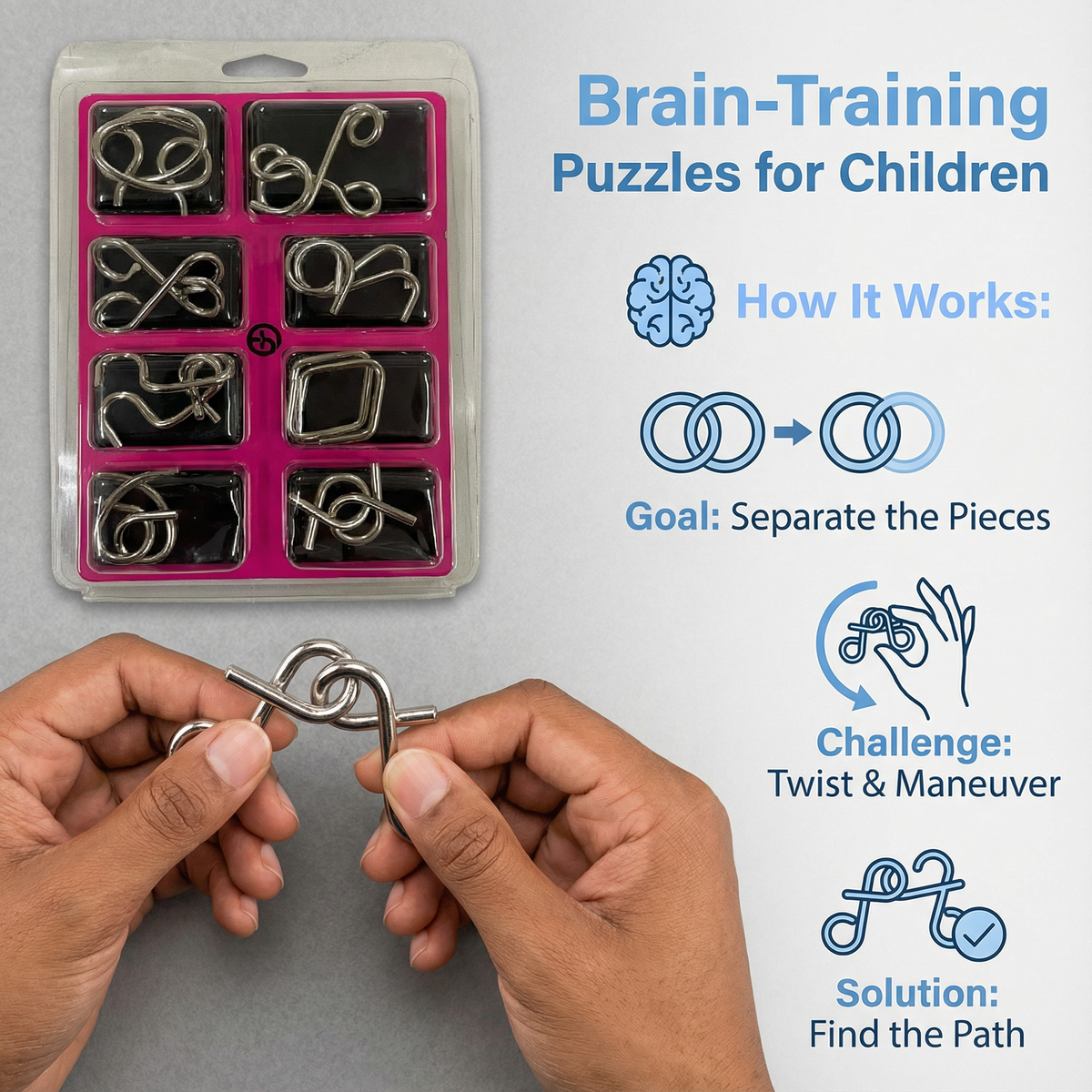 Brain-Training Puzzles for Children