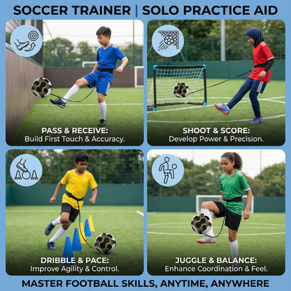 Soccer Trainer | Solo Practice Aid For Football Skills