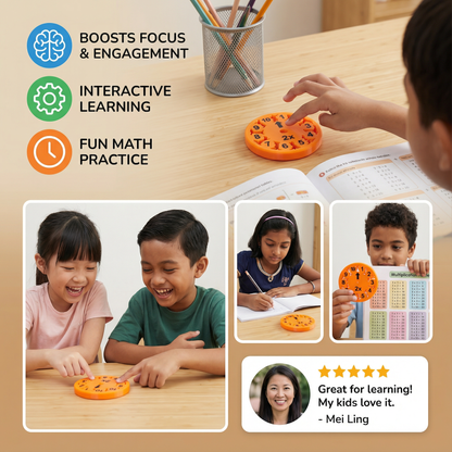 Mathematics Learning Game Fidget Spinner