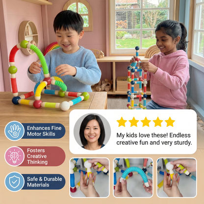 Montessori Malleable Magnetic Building Blocks
