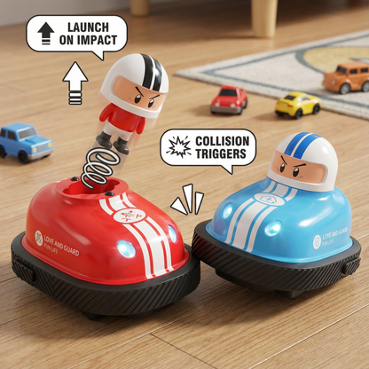 Bumper Car Toy Vehicles with Launcher Function