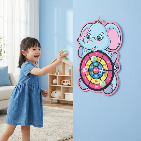 Cute Kids’ Dart Toss Game