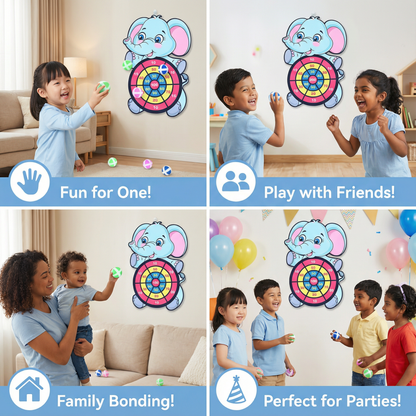 Cute Kids’ Dart Toss Game