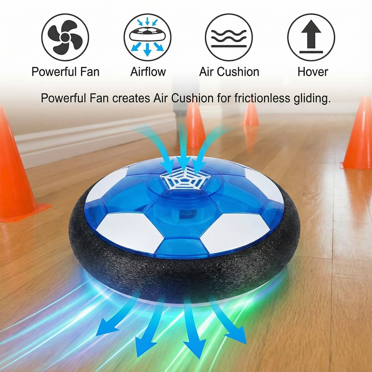 Hovering Air Cushion Ball