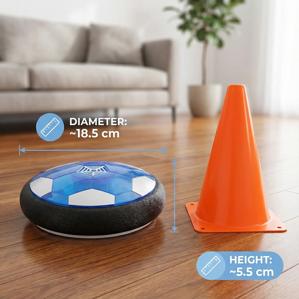 Hovering Air Cushion Ball