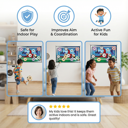 Safe Football Goal Shooting Wall for Home