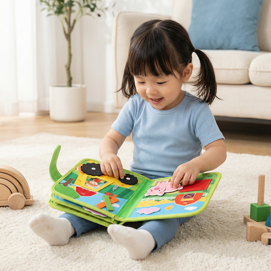 Educational Montessori Farm Story Book