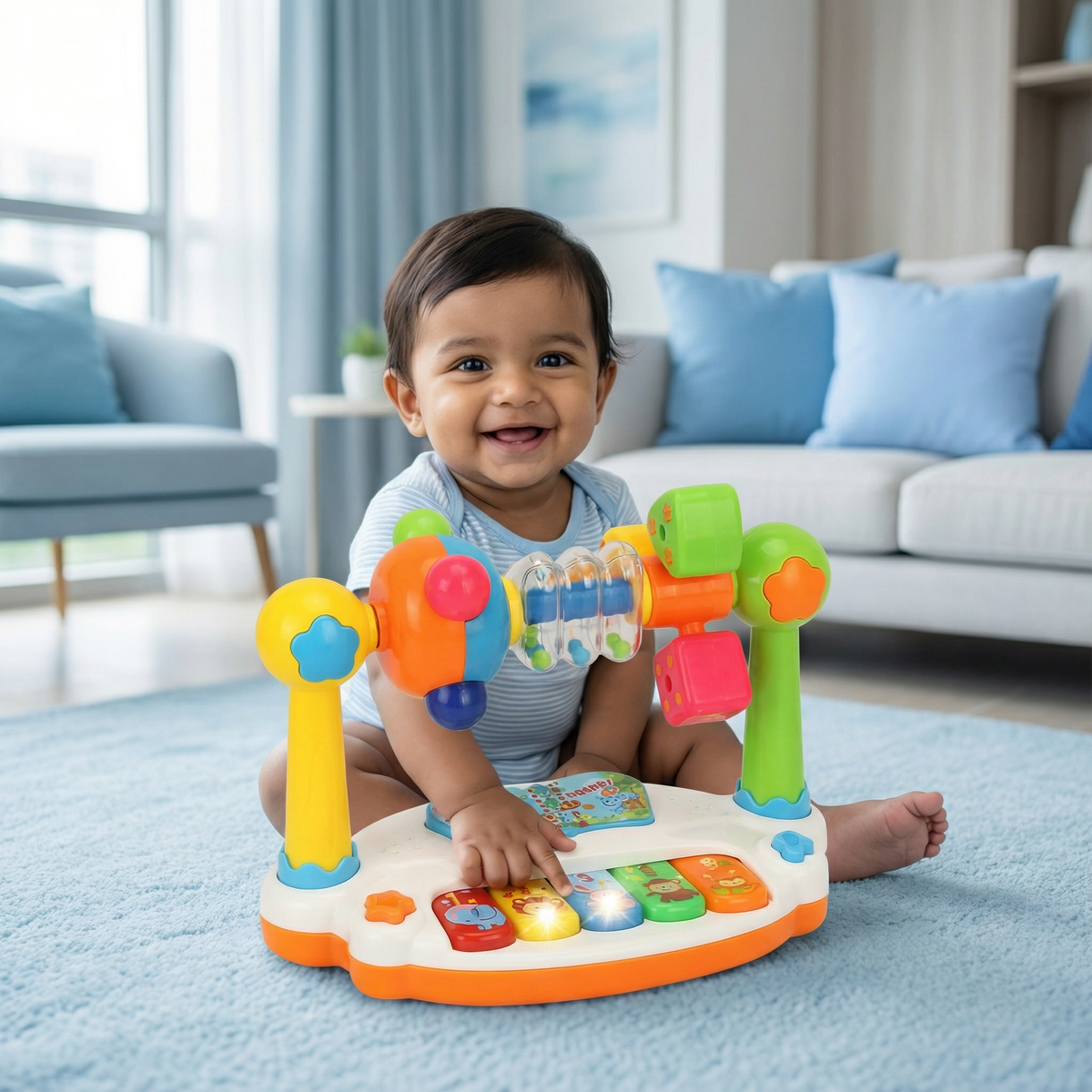 Musical 5-in-1 Learning Toy for Babies