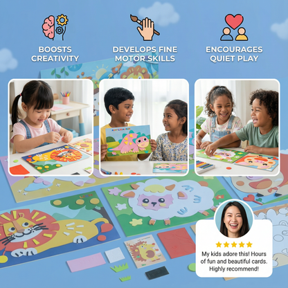 Creative Sticker Craft Set for Kids