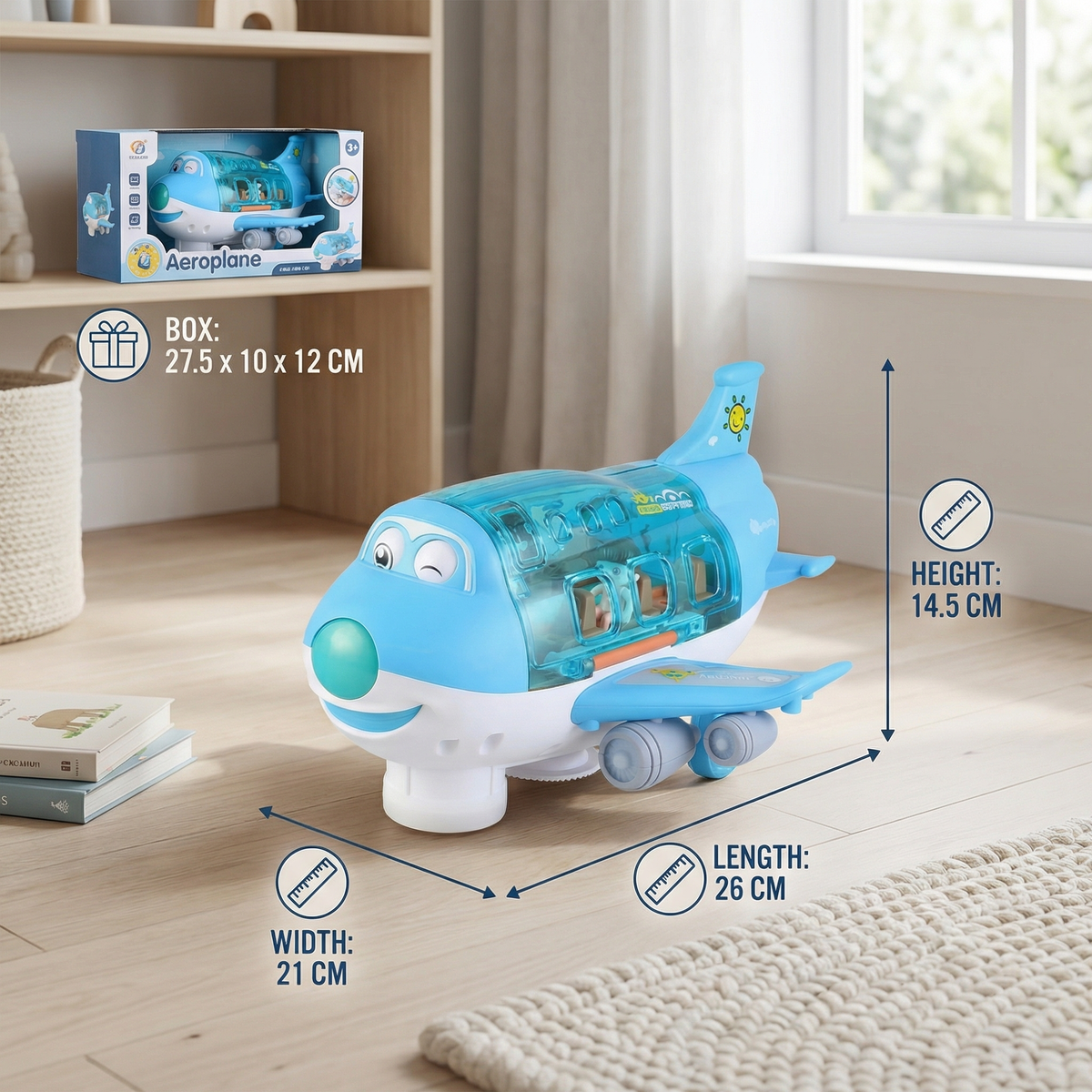 Fun & Dancing Aeroplane Toy