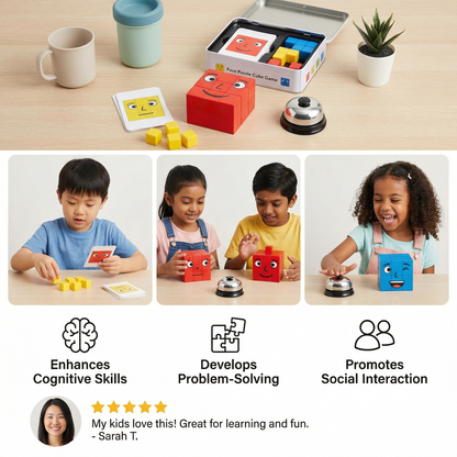 Face Puzzle Cube Game