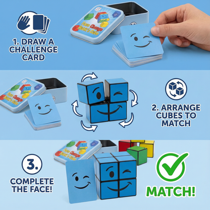 Face Puzzle Cube Game