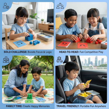 Face Puzzle Cube Game