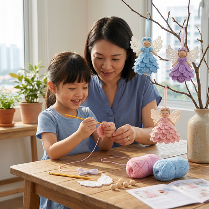 Crocheted Angels - DIY Kit