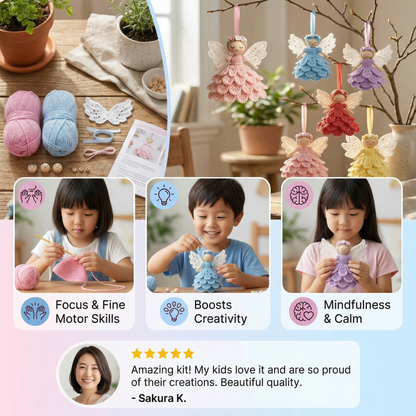 Crocheted Angels - DIY Kit