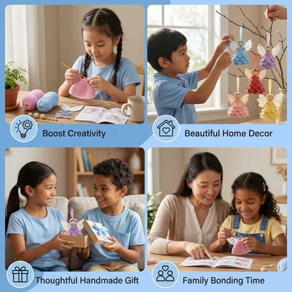 Crocheted Angels - DIY Kit