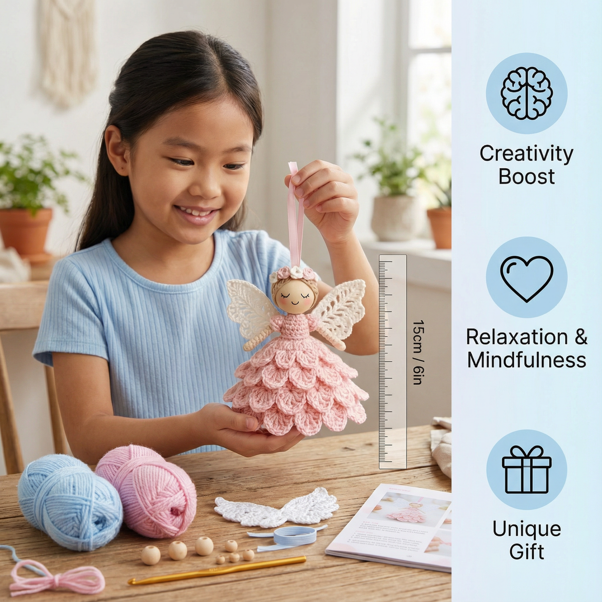Crocheted Angels - DIY Kit