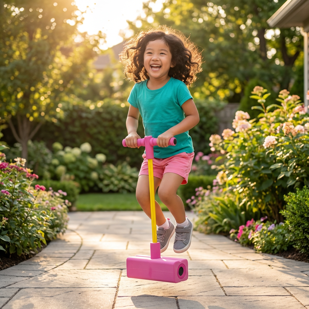 Children’s Foam Pogo Jumper – Bouncing Toy for Indoor & Outdoor Use