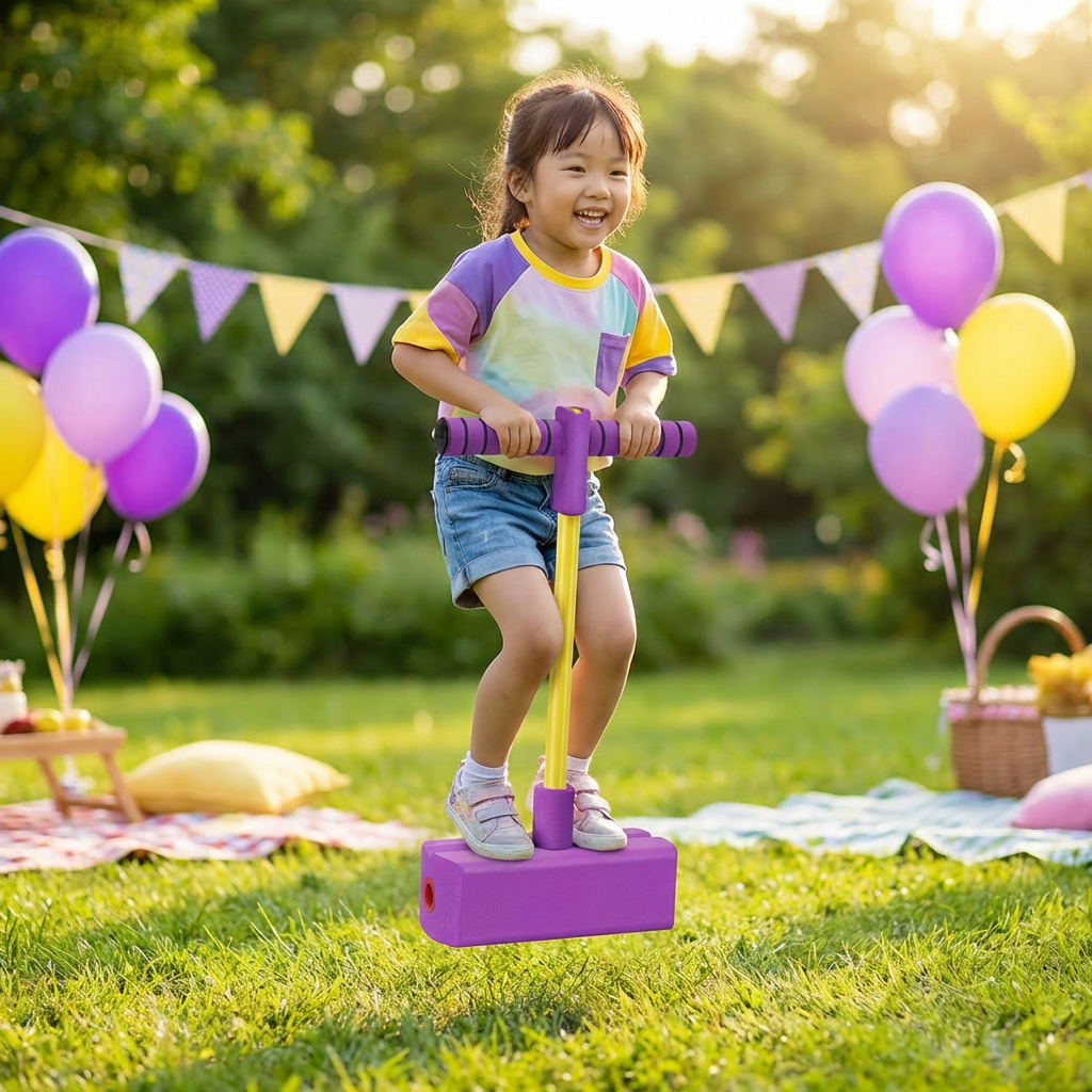 Children’s Foam Pogo Jumper – Bouncing Toy for Indoor & Outdoor Use