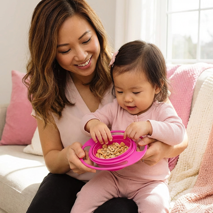 Spill-Proof Baby Bowl – Mess-Free Mealtimes