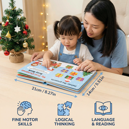 Educational Montessori Christmas Story Book