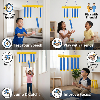 Falling Stick Reaction Game for Kids