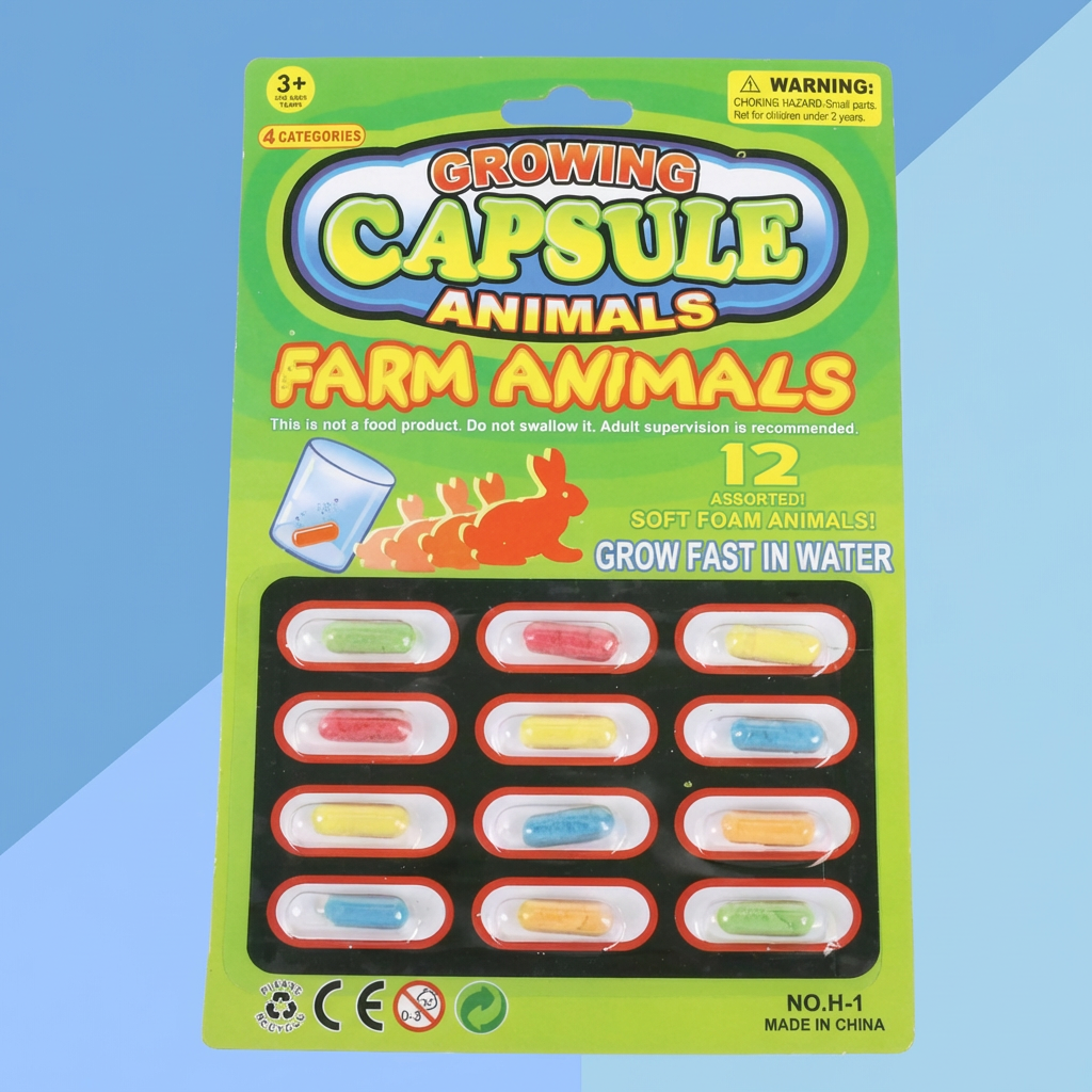 Magical Water Animal Growth Capsules