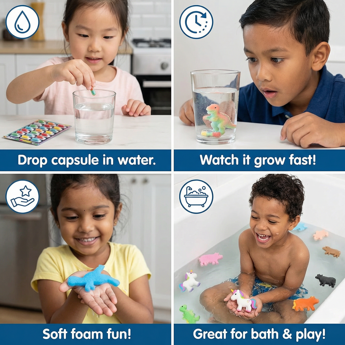 Magical Water Animal Growth Capsules