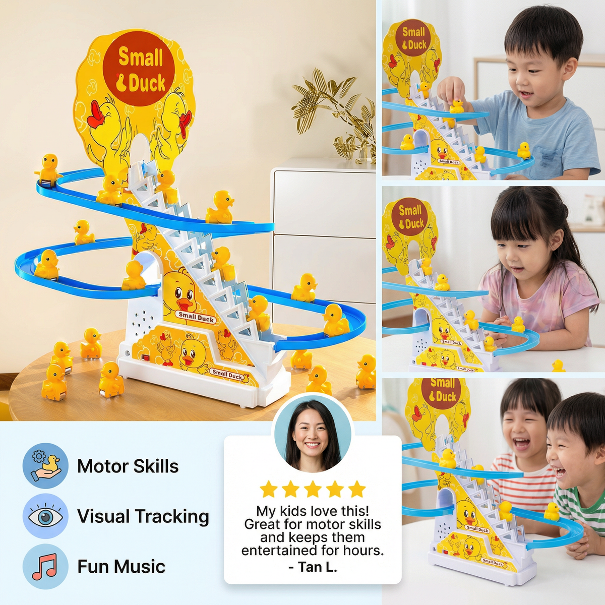 Duck Slide Roller Coaster Toy