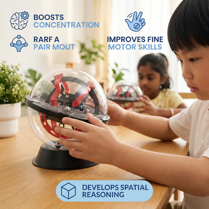 3D Labyrinth Puzzle Ball