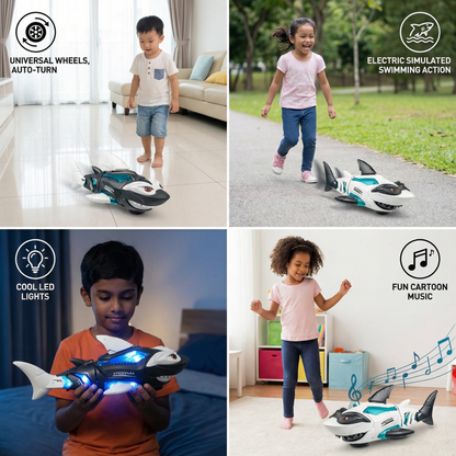 Glowing Musical Shark Toy for Kids