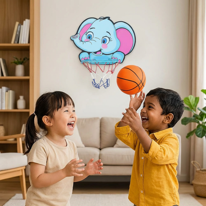 Cute Animal Basketball Set for Children