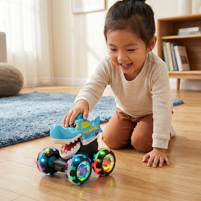 Glowing Monster Truck Toy Cars