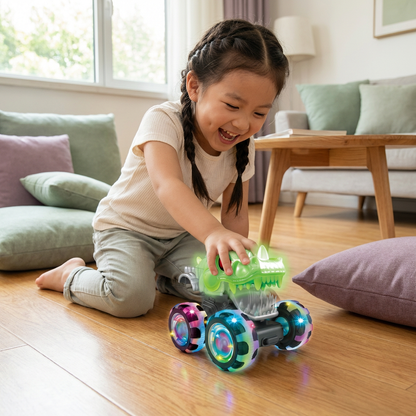 Glowing Monster Truck Toy Cars