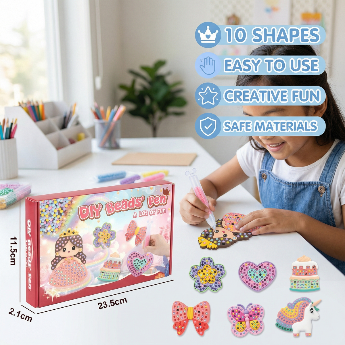 Magical Bead Painting – DIY Set for Kids