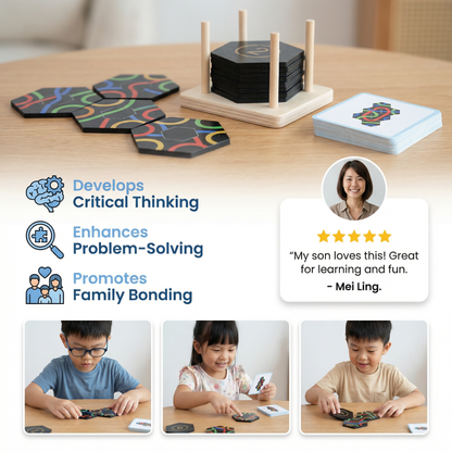 Path Puzzle – Educational Route-Finding Learning and Family Game