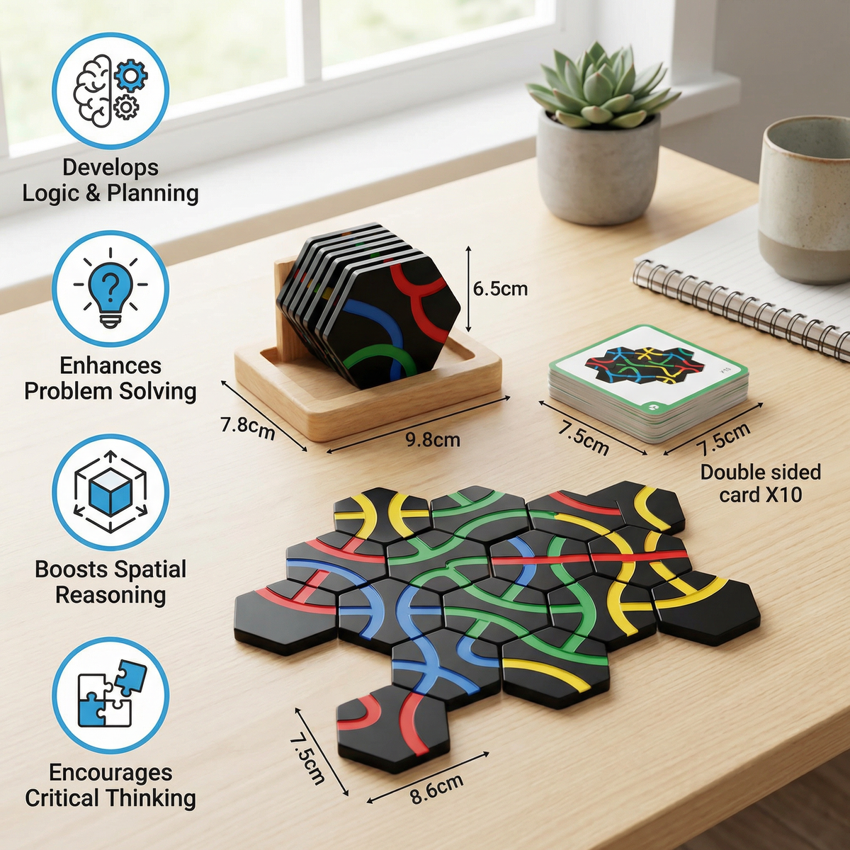 Path Puzzle – Educational Route-Finding Learning and Family Game